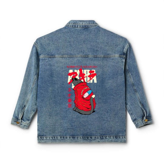 Discover Akira Cat - Akira - Classic Women's Denim Jackets