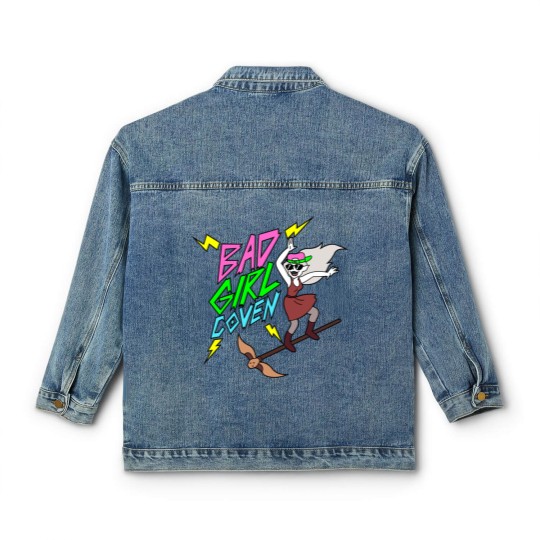 Discover Bad Girl Coven Classic Classic Women's Denim Jackets Classic Women's Denim Jackets