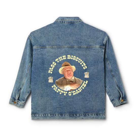 Discover Pass the Biscuits - Pappy O'Daniel - Pappy Odaniel - O Brother Where Art Thou - Classic Women's Denim Jackets