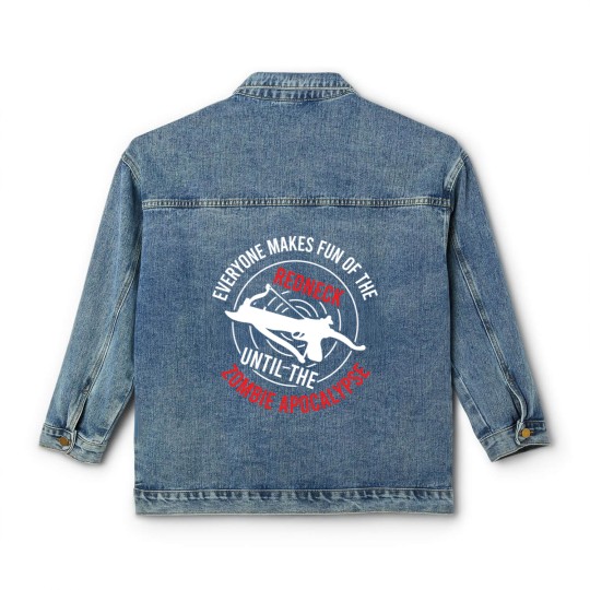 Discover Zombie Classic Women's Denim Jackets "Everyone Makes Fun Of The Redneck Classic Women's Denim Jackets