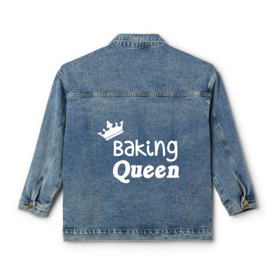 Discover Baking Queen Classic Women's Denim Jackets Classic Women's Denim Jackets
