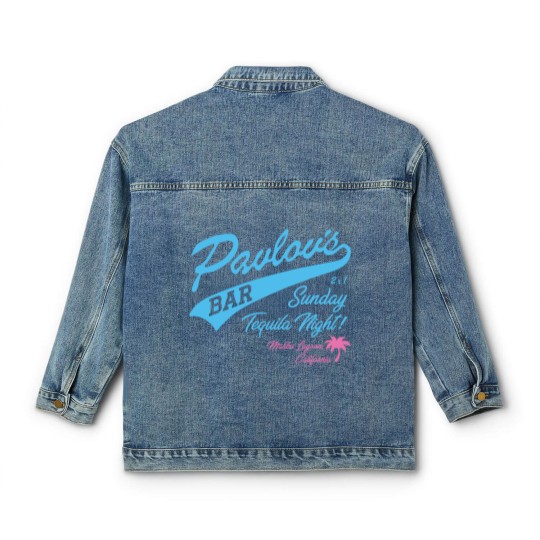Discover Two and a Half Men - Pavlov's Bar - Two And A Half Men - Classic Women's Denim Jackets