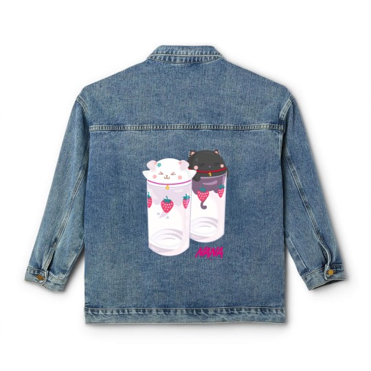 Discover Nana & Hachi - Kawaii version - Nana Anime - Classic Women's Denim Jackets