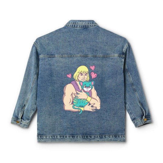 Discover He-Man's Cat - He Man - Classic Women's Denim Jackets