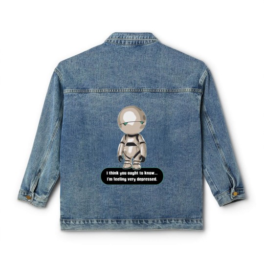 Discover Hitchhikers Guide To The Galaxy - Hitchhikers Guide To The Galaxy - Classic Women's Denim Jackets