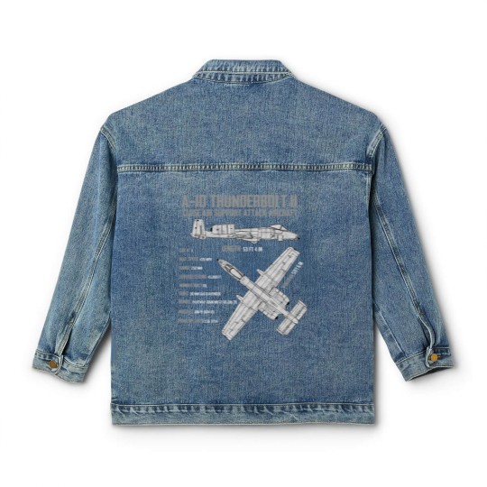Discover A-10 Thunderbolt - A 10 Warthog - Classic Women's Denim Jackets