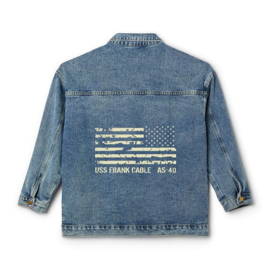 Discover USS Frank Cable - Uss Frank Cable - Classic Women's Denim Jackets