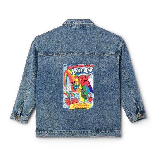 Discover Kool Aid '84 Classic Women's Denim Jackets, Vintage Style Classic Women's Denim Jackets