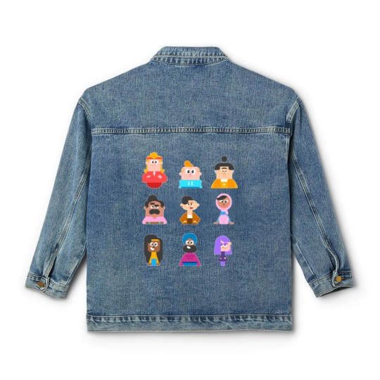 Discover Duolingo Characters   Classic Classic Women's Denim Jackets Classic Women's Denim Jackets