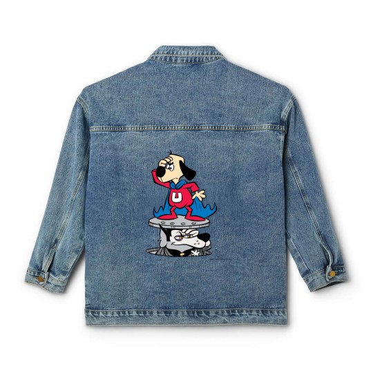Discover Underdog | Underdog & Riff Raff On Look-Out Baseball Caps Classic Women's Denim Jackets