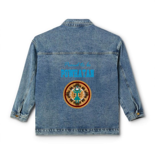 Discover Native American Powhatan Spirit - Powhatan Spirit - Classic Women's Denim Jackets
