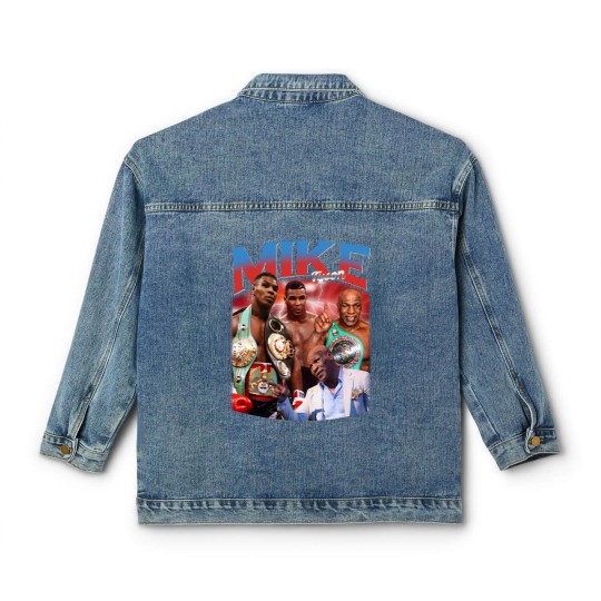 Discover Vintage Mike Tyson Iron Mike Classic Women's Denim Jackets