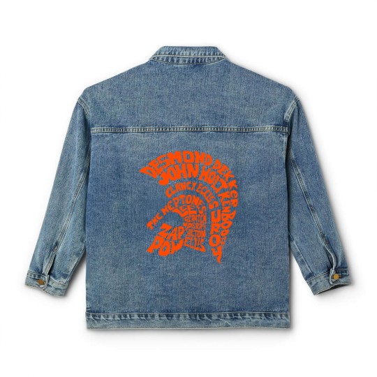 Discover Trojan Records Design Classic Women's Denim Jackets | Essential Classic Women's Denim Jackets