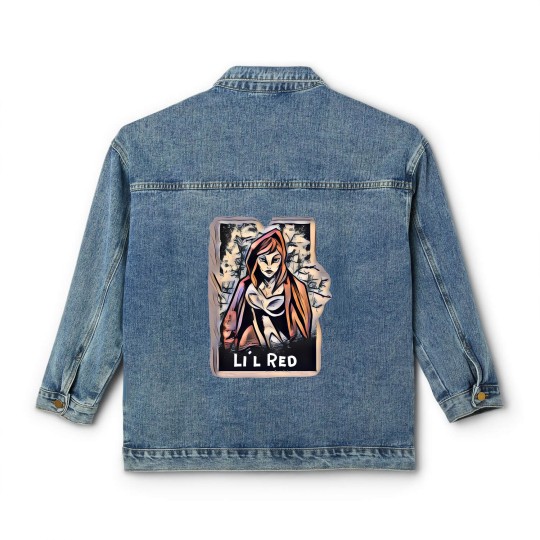Discover Li'l Red - Little Red Riding Hood - Classic Women's Denim Jackets