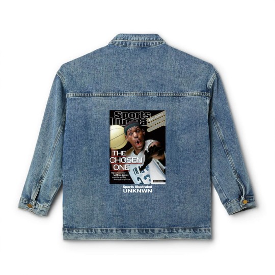 Discover LeBron James Sprorts The Chosen One Classic Women's Denim Jackets ,King James Classic Women's Denim Jackets