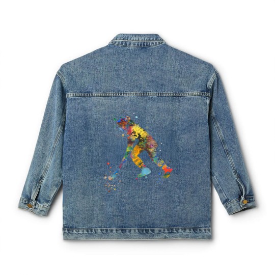 Discover Field hockey girl Classic Women's Denim Jackets