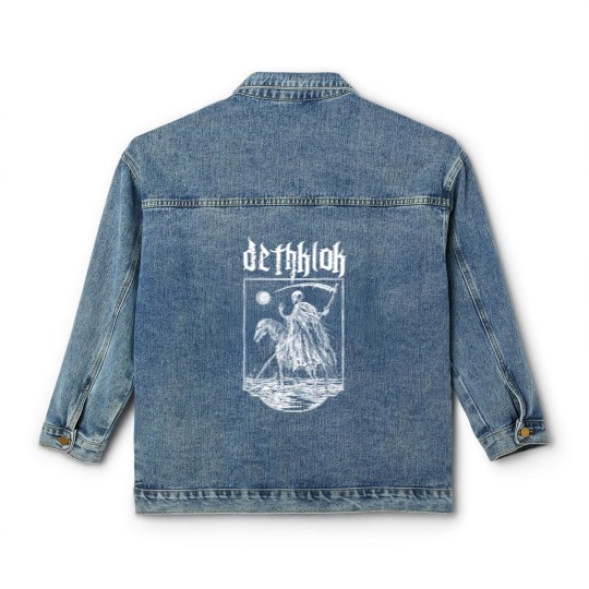Discover Dethklok-Metalocalypse   | Essential Classic Women's Denim Jackets