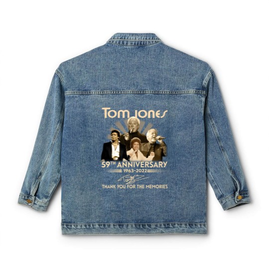 Discover Tom Jones 59th Anniversary Classic Women's Denim Jackets, Tom Jones Classic Women's Denim Jackets