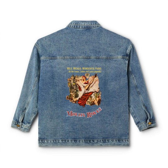 Discover Moulin Rouge V3 Poster Men Classic Women's Denim Jackets