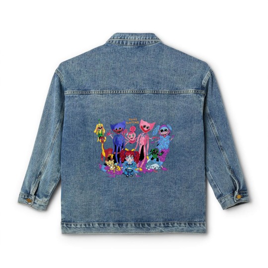 Discover poppy playtime characters chapter 2 Active Classic Women's Denim Jackets