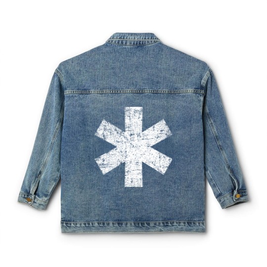 Discover Asterisk Distressed - Asterisk - Classic Women's Denim Jackets