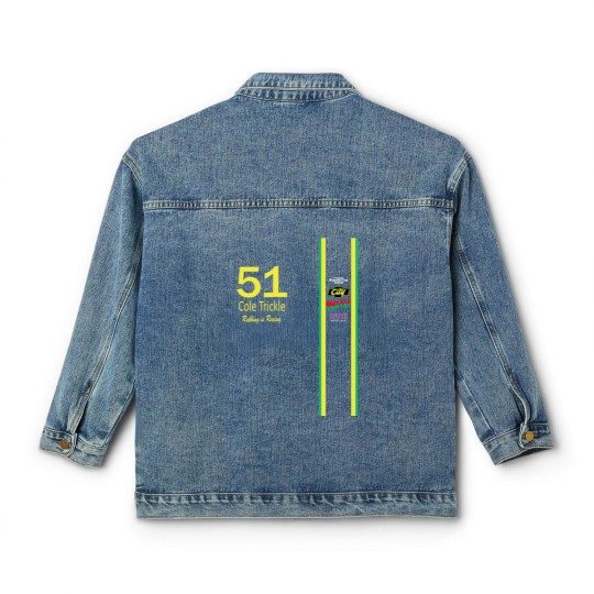 Discover Cole Trickle Days of Thunder Rubbin is racin Classic Women's Denim Jackets