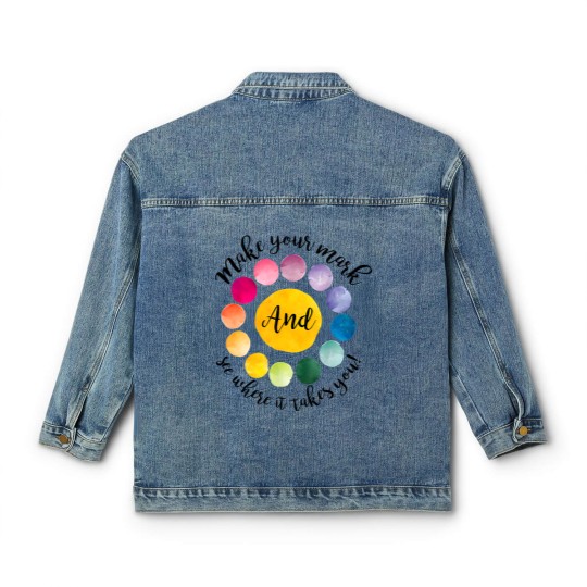 Discover Make Your Mark Happy International Dot Day Classic Women's Denim Jackets