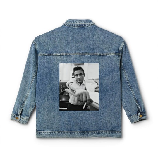 Discover Johnny Cash Retro Classic Women's Denim Jackets