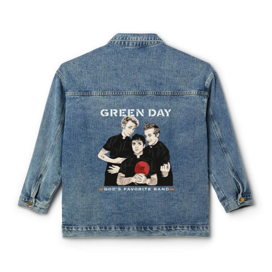 Discover Green Day Classic Women's Denim Jackets Green Day Classic Women's Denim Jackets Green Day God's Favorite Band Classic Women's Denim Jackets Classic Women's Denim Jackets