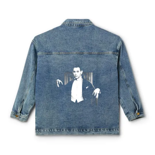 Discover Pee Wee Herman as Bela Lugosi Dracula - Pee Wee Herman - Classic Women's Denim Jackets