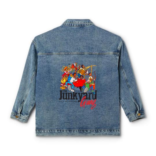 Discover The Junkyard Gang - Fat Albert - Classic Women's Denim Jackets