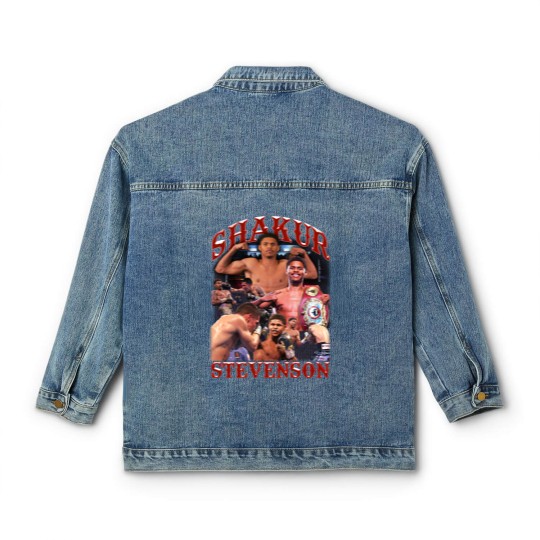 Discover Shakur Stevenson Snow Wash Classic Women's Denim Jackets