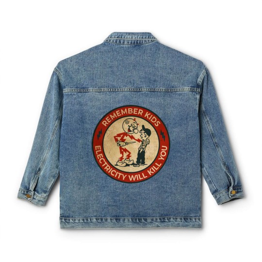 Discover Electricity Will Kill You Kids - Electricity Will Kill You - Classic Women's Denim Jackets