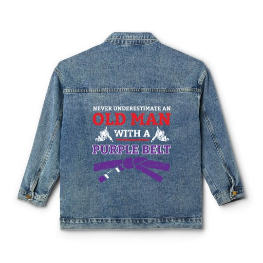 Discover Jiu Jitsu Classic Women's Denim Jackets Old Man Classic Women's Denim Jackets Purple Belt Classic Women's Denim Jackets Classic Women's Denim Jackets