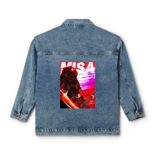 Discover MISA BAND-MAID LIVE BANGER - Bandmaid - Classic Women's Denim Jackets