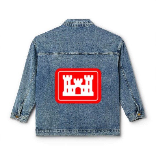 Discover United States Army Corps Of Engineers Dod Patch Classic Women's Denim Jackets