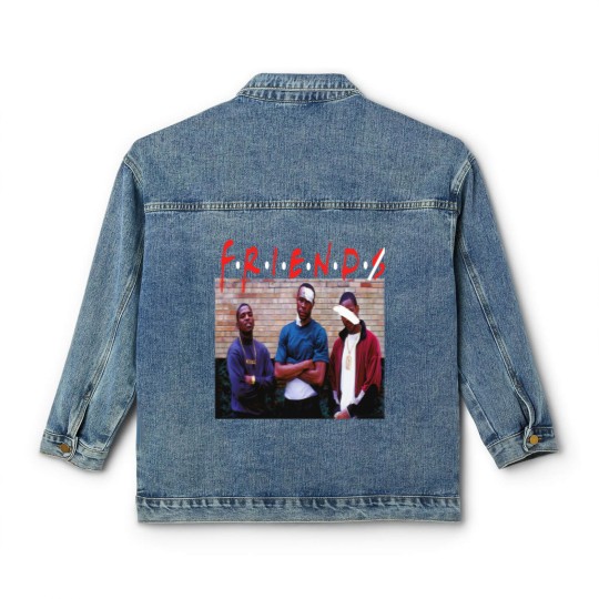 Discover Paid In Full Classic Women's Denim Jackets PIF FRIENDS Classic Women's Denim Jackets