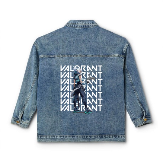 Discover 2 Valorant Jett Classic Women's Denim Jackets