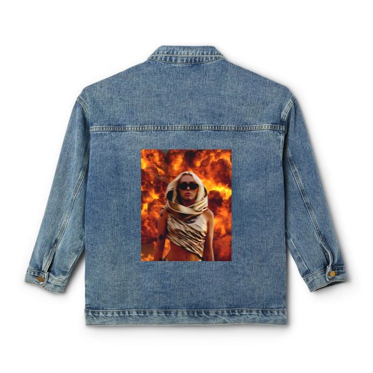 Discover Miley Flowers Classic Women's Denim Jackets, Miley Vintage Album Classic Women's Denim Jackets, Miley Retro Classic Women's Denim Jackets