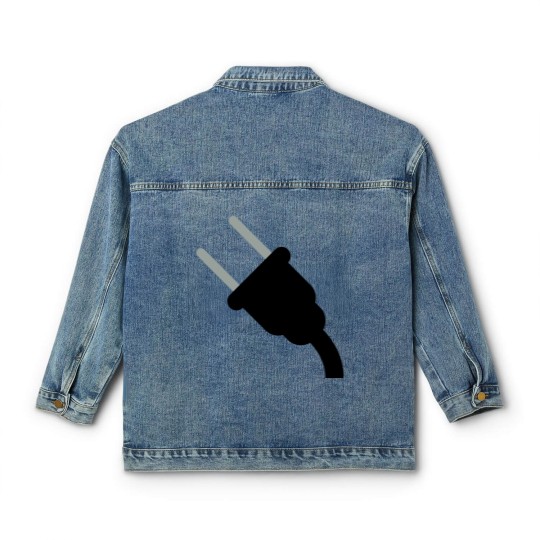Discover Plug Emojis Classic Women's Denim Jackets