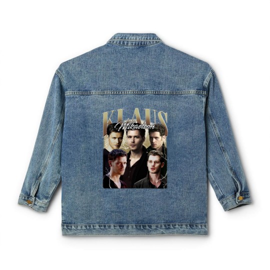Discover Klaus Mikaelson Vintage Classic Women's Denim Jackets, Gift For Women and Man Unisex Classic Women's Denim Jackets