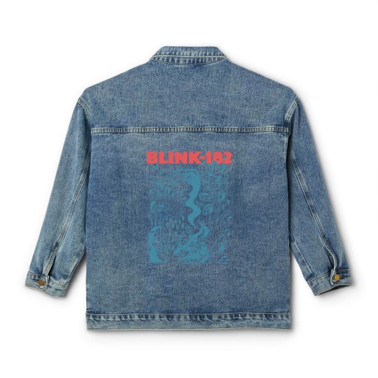 Discover Blink Vintage 182 Classic Women's Denim Jackets, World Tour Classic Women's Denim Jackets, Vintage Retro Classic Women's Denim Jackets, Blink Retro 182 Fans Lover Gift