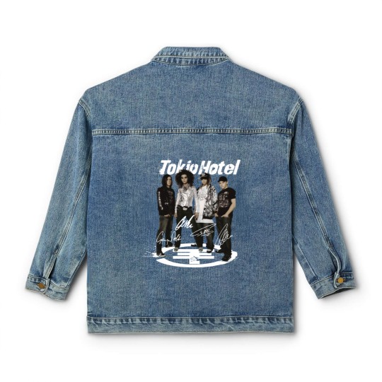 Discover Tokio Hotel Band Music Classic Women's Denim Jackets, Tokio Hotel Concert 2023 Classic Women's Denim Jackets