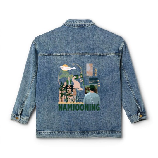 Discover Vintage J-Hope Classic Women's Denim Jackets, J-Hope Unisex Kpop Classic Women's Denim Jackets, BTS Classic Women's Denim Jackets, Vintage Style Korean Pop  Classic Women's Denim Jackets