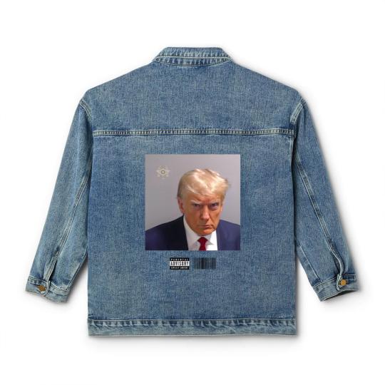 Discover Donald Trump Mugshot Classic Women's Denim Jackets