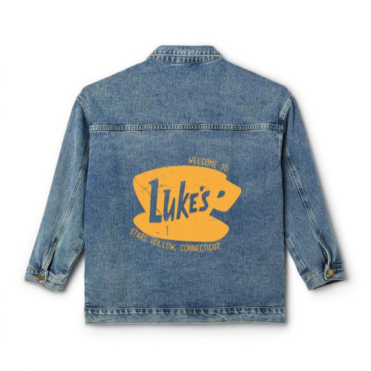 Discover Retro Luke's Diner Classic Women's Denim Jackets, Luke's Diner Classic Women's Denim Jackets, Stars Hollows Classic Women's Denim Jackets