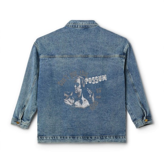 Discover George Jones Cant Put This Possum in a Cage Classic Women's Denim Jackets