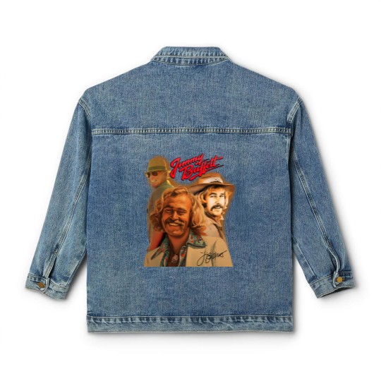 Discover Music Tour Classic Women's Denim Jackets Jimmy Buffett 2023 Tour Classic Women's Denim Jackets