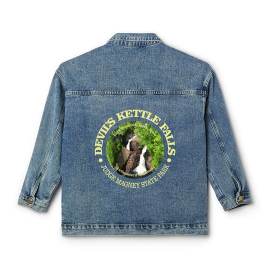 Discover Devil's Kettle Falls Classic Women's Denim Jackets