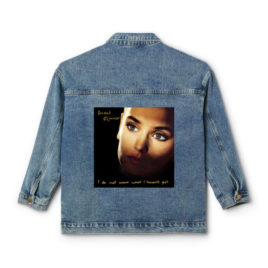 Discover RIP Sinead O'Connor Classic Women's Denim Jackets, Sinead O'Connor I Do No Want What I Haven't Got Classic Women's Denim Jackets